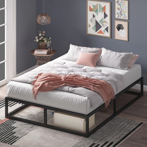 Ingvar - Modern Studio Platform Twin Bed Frame Metal Bed Frame  BO-HA Default Title  