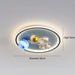 Alpo - Space Flush Mount Light Childrens Lighting  BO-HA Walk Blue  