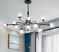 Dagfinn Nordic Black Ceiling Chandeliers Glass Light  BO-HA   