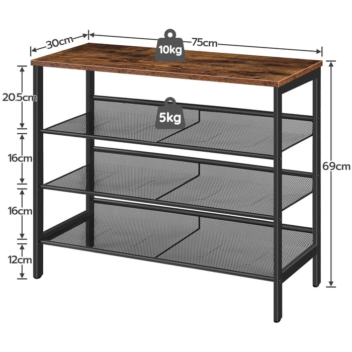 Shoe Rack Google Albin - Shoe Rack for Entryway Metal Shoe Rack Small Shoe Rack — BO-HA