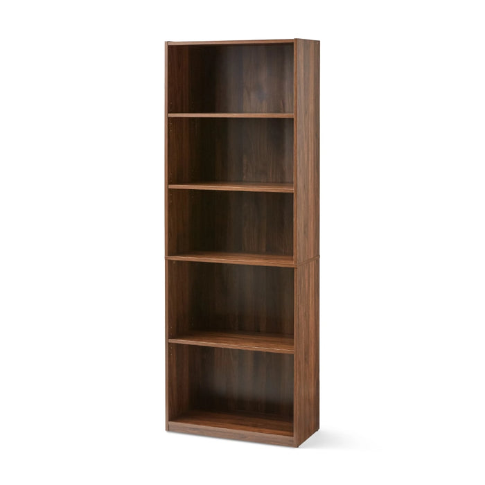 Njord - 5-Shelf Book Shelf Living Room Shelves Wood Shelves  BO-HA   