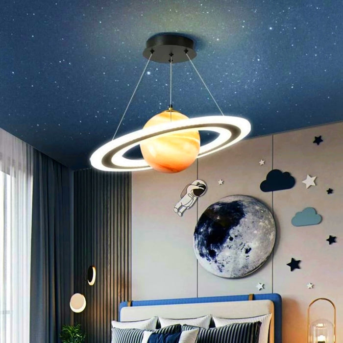 Bror - Childrens Lighting Planet Pendant Light Nursery Lamp  BO-HA   