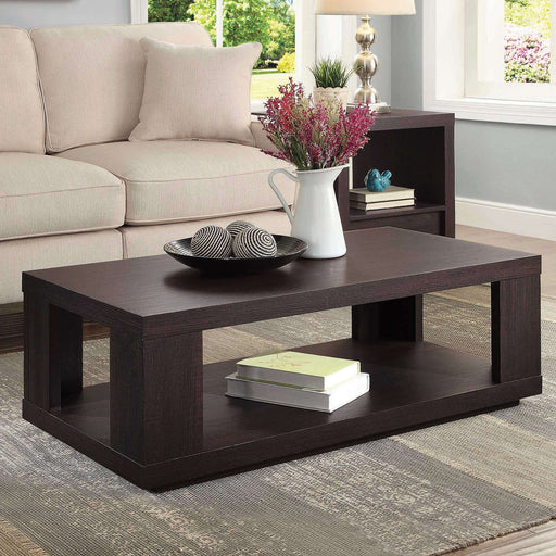 Frode - Wood Coffee Table with Storage Square Coffee Table with Storage  BO-HA Default Title  