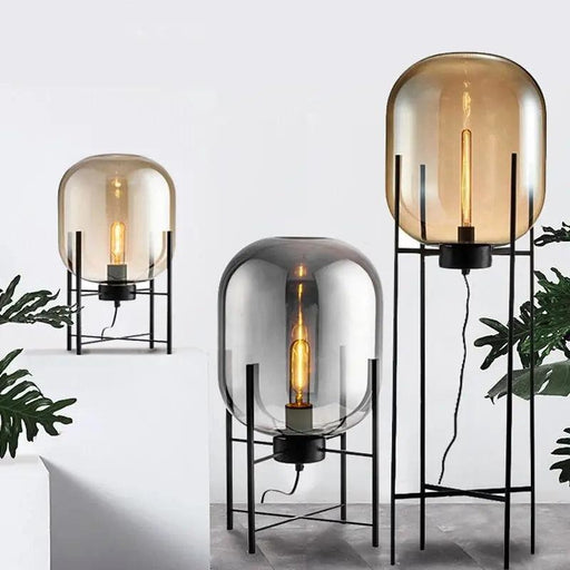 Vendela - Modern Floor Lamp For Living Room  BO-HA Gray Small 