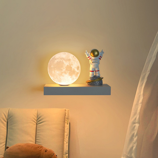 Sander - Nursery Lighting Figure Childrens Lighting  BO-HA Astronaut 1 White Right