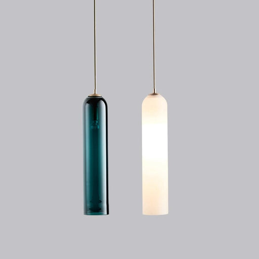Mieke - Modern Glass Pendant Light  BO-HA Pine Green  