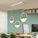 Freja - Round Planter Chandelier  BO-HA White 3 Rings (87 cm) Warm White
